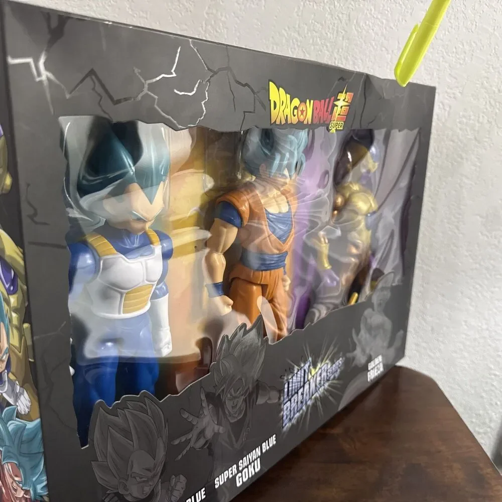Dragon Ball Limit Breaker Series Vegeta Goku Golden Frieza Factory Sealed NEW - Picture 4 of 9